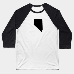 Black Nevada Baseball T-Shirt